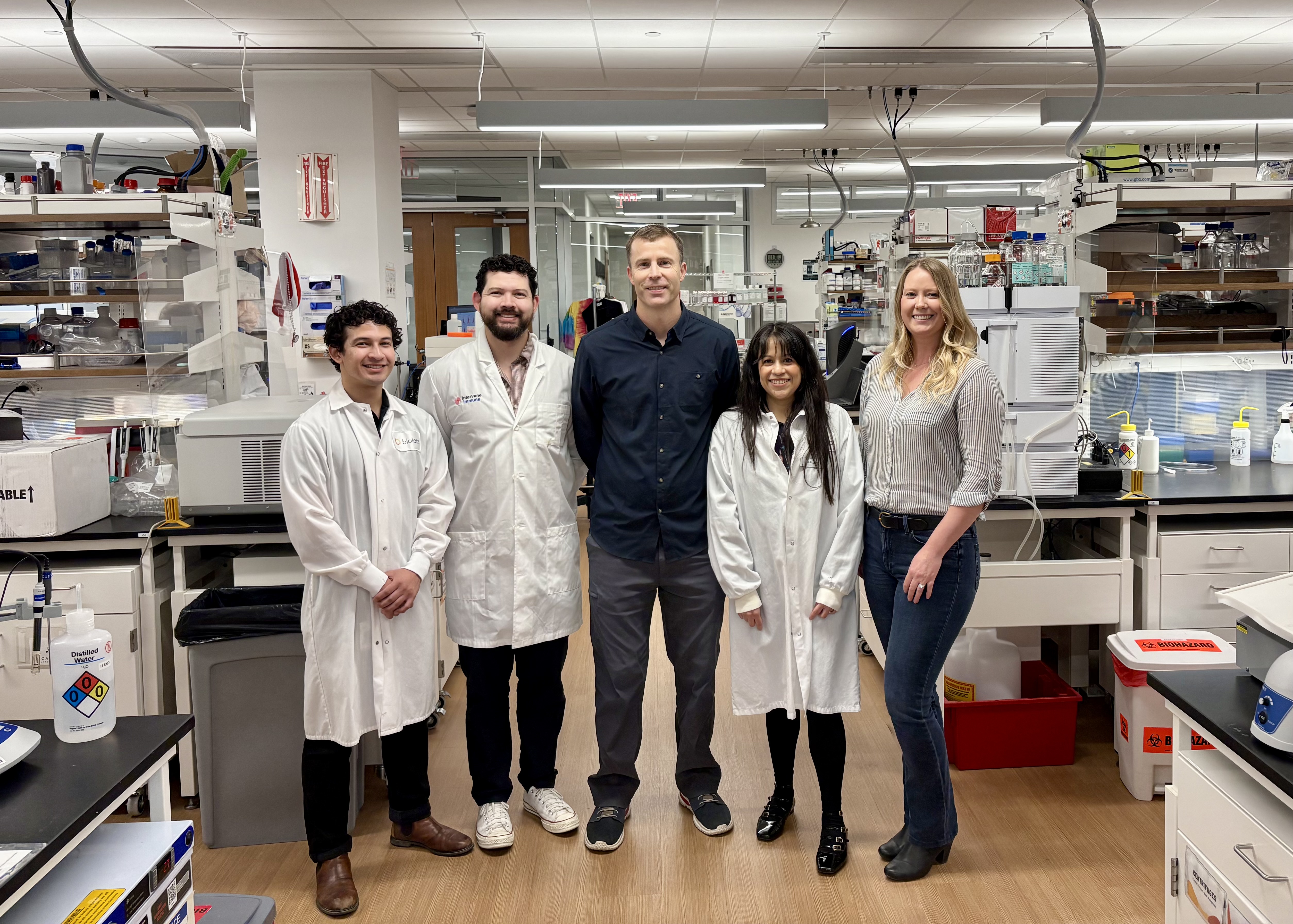 Intervene Immune Team in the Lab